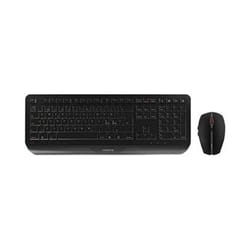 CHERRY Desktop GENTIX [PN] WL black +++ Pan-Nordic clavier Souris incluse RF sans fil Noir