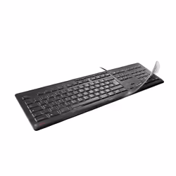 CHERRY WetEx, Couvercle pour clavier, 0,25 mm, Transparent