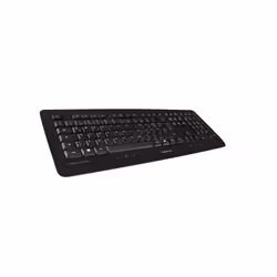 CHERRY DW 5100 clavier Souris incluse RF sans fil AZERTY Belge Noir