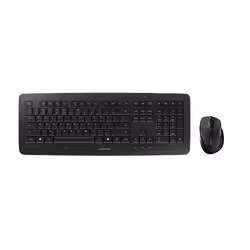 CHERRY DW 5100, Taille réelle (100 %), RF sans fil, Noir, Souris incluse