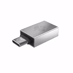 CHERRY 61710036 changeur de genre de câble USB-A USB-C Argent