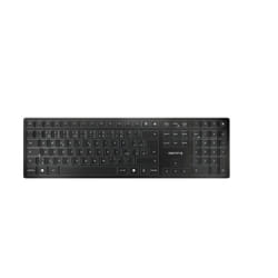 CHERRY KW 9100 SLIM clavier RF sans fil + Bluetooth Noir