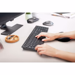 CHERRY KW 9100 SLIM clavier RF sans fil + Bluetooth Noir - Vue supplémentaire 10