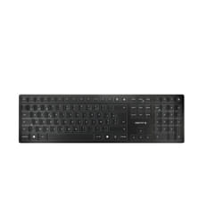 CHERRY KW 9100 SLIM clavier RF sans fil + Bluetooth Noir