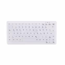 CHERRY AK-C4110, RF sans fil, AZERTY, Blanc