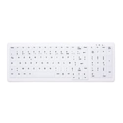 CHERRY AK-C7000 clavier RF sans fil AZERTY Français Blanc