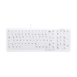 CHERRY AK-C7000 clavier USB QWERTZ Allemand Blanc