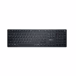 CHERRY KW X ULP, USB + RF Wireless + Bluetooth, Clavier mécanique, QWERTY, LED, Noir