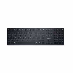 CHERRY KW X ULP, USB + RF Wireless + Bluetooth, Clavier mécanique, QWERTY, LED, Noir