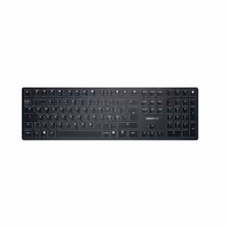 CHERRY KW X ULP, USB + RF Wireless + Bluetooth, Clavier mécanique, QWERTY, LED, Noir