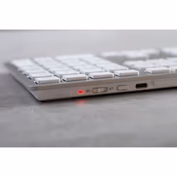 CHERRY KW 9100 SLIM FOR MAC clavier USB + Bluetooth QWERTZ Allemand Argent - Vue supplémentaire 4