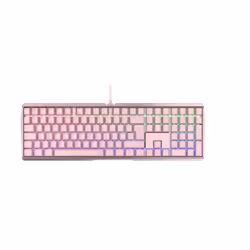 CHERRY MX 3.0S RGB, Taille réelle (100 %), USB, Clavier mécanique, QWERTZ, LED RGB, Rose