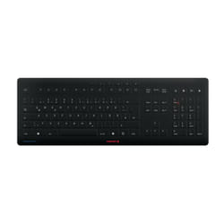 CHERRY Stream clavier FR sans fil +USB QWERTZ Allemand Noir