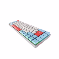 CHERRY MX-LP 2.1 Compact Wireless clavier RF sans fil + Bluetooth QWERTZ Allemand Blanc - Vue supplémentaire 4