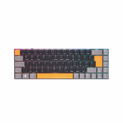 CHERRY MX-LP 2.1 Compact Wireless, 65%, RF sans fil + Bluetooth, Clavier mécanique, QWERTZ, LED RGB, Noir