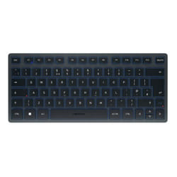 CHERRY KW 7100 MINI BT clavier Bluetooth QWERTY Anglais Bleu