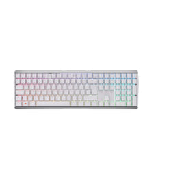 CHERRY MX 3.0S Wireless RGB clavier RF sans fil + Bluetooth AZERTY Français Blanc