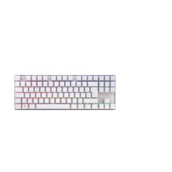 CHERRY MX 8.2 TKL Wireless RGB clavier RF sans fil + Bluetooth AZERTY Français Blanc