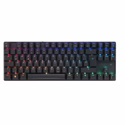 CHERRY MX 8.2 TKL Wireless RGB, Sans clé (80 - 87%), RF sans fil + Bluetooth, Clavier mécanique, QWERTZ, LED RGB, Noir