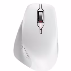 CHERRY JW-8550-0, Droitier, Optique, RF sans fil, 4000 DPI, Gris, Blanc