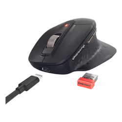 CHERRY Stream desktop ultimate clavier Souris incluse maison/bureau USB + RF Wireless + Bluetooth QWERTZ Allemand Noir - Vue supplémentaire 4