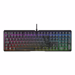 CHERRY XTRFY MX 3.1, Avec fil, USB, Clavier mécanique, QWERTZ, LED RGB, Noir