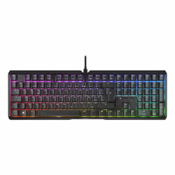 CHERRY XTRFY MX 3.1, Avec fil, USB, Clavier mécanique, AZERTY, LED RGB, Noir