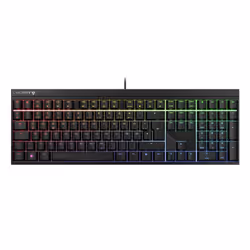 CHERRY MX 2.0S, Avec fil, USB, Clavier mécanique, QWERTZ, LED RGB, Noir