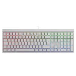 CHERRY MX 2.0S clavier Jouer USB QWERTZ Allemand Blanc