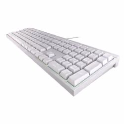 CHERRY MX 2.0S clavier Jouer USB QWERTZ Allemand Blanc