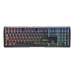 CHERRY MX 3.0S Wireless, Sans fil, RF sans fil + Bluetooth, Clavier mécanique, QWERTZ, LED RGB, Noir