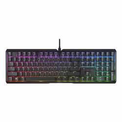 CHERRY XTRFY MX 3.1, Avec fil, USB, Clavier mécanique, QWERTY, LED RGB, Noir