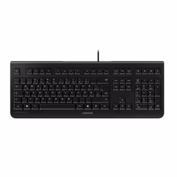 CHERRY KC 1000, Taille réelle (100 %), Avec fil, USB, QWERTY, Noir