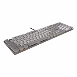 CHERRY KC 500 MX LP clavier maison/bureau USB QWERTZ Allemand Gris - Vue supplémentaire 2