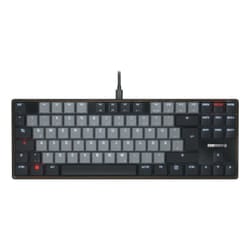 CHERRY KC 500 MX LP TKL clavier maison/bureau USB QWERTZ Allemand Noir, Gris