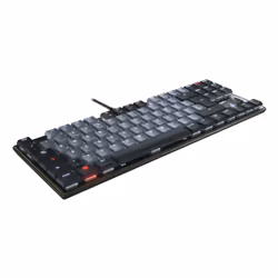 CHERRY KC 500 MX LP TKL clavier maison/bureau USB QWERTZ Allemand Noir, Gris - Vue supplémentaire 4
