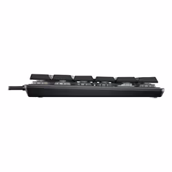 CHERRY KC 500 MX LP TKL clavier maison/bureau USB QWERTZ Allemand Noir, Gris - Vue supplémentaire 5