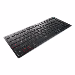 CHERRY KW X ULP 2.0 MINI clavier maison/bureau USB + RF Wireless + Bluetooth QWERTZ Allemand Noir - Vue supplémentaire 2