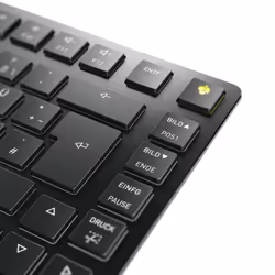 CHERRY KW X ULP 2.0 MINI clavier maison/bureau USB + RF Wireless + Bluetooth QWERTZ Allemand Noir - Vue supplémentaire 5