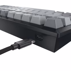CHERRY KW 300W MX clavier Maison USB + Bluetooth AZERTY Français Noir, Cuivre, Gris - Vue supplémentaire 4