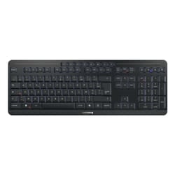 CHERRY Stream keyboard ultimate clavier maison/bureau USB + RF Wireless + Bluetooth AZERTY Français Noir