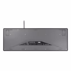 CHERRY STREAM clavier maison/bureau USB QWERTY Portuguais Noir, Gris