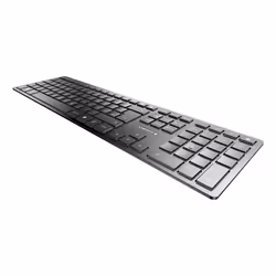 CHERRY KW 9100 SLIM clavier Universel RF sans fil + Bluetooth QWERTY Portuguais Noir, Gris - Vue supplémentaire 5