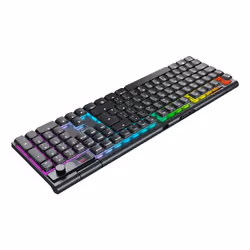 CHERRY XTRFY MX 10.1 Wireless clavier Gaming USB + RF Wireless + Bluetooth QWERTZ Allemand Noir - Vue supplémentaire 2