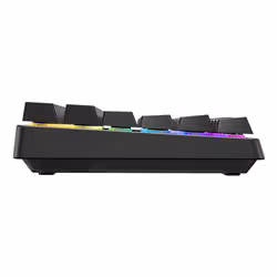 CHERRY XTRFY K33 Compact Wireless clavier Gaming USB + RF Wireless + Bluetooth AZERTY Français Noir - Vue supplémentaire 2