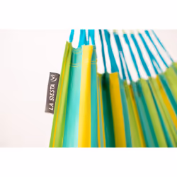 LA SIESTA Brisa Hamac suspendu 3 personne(s) Polypropylène (PP) Bleu, Vert, Jaune