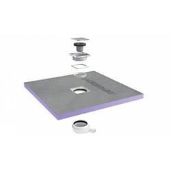 Receveur jackoboard Aqua Centré 90X90 sh