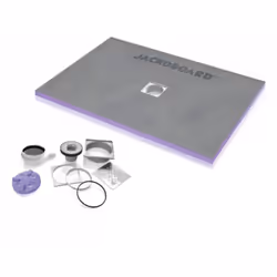 Ce pack contient : - 1 Bonde Horizontale Jackon New - 1 Receveur JACKOBOARD Aqua Centré 120X90- Sans Vidage Siphon Horizontal ...