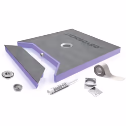 Pour une installation rapide sans carrelage Les receveurs de douche JACKOBOARD® Aqua Reno peuvent être installés directement. ...