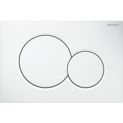 Geberit 115.770.11.5 pièce de remplacement de chasse d’eau Plaque de rinçage Blanc